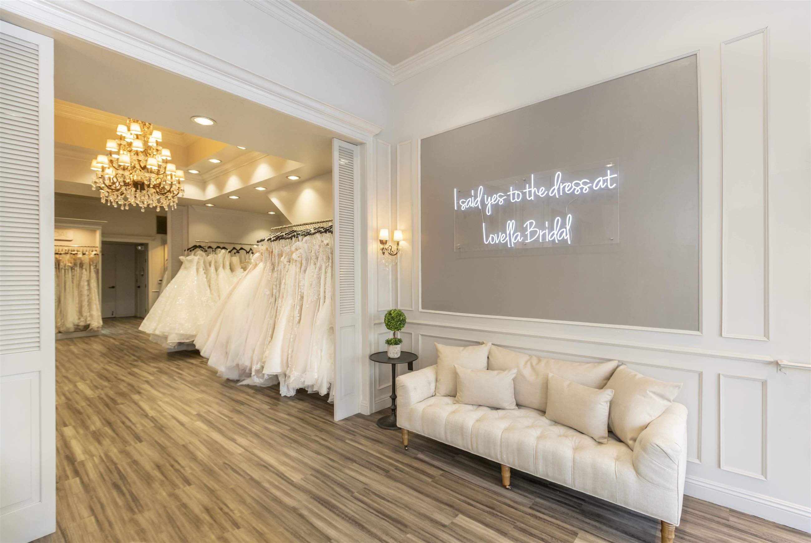 Lovella Bridal. In Store #2